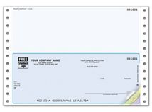 Continuous 6 1/2 Checks, Compatible with Peachtree
