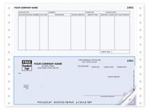 Continuous Bottom Accounts Payable Check