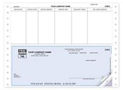 Continuous Bottom Accounts Payable Check