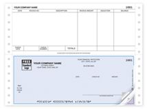 Continuous Bottom Accounts Payable Check