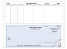 Continuous Bottom Accounts Payable Check