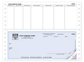 Continuous Bottom Accounts Payable Check
