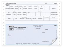 Continuous Bottom Payroll Check