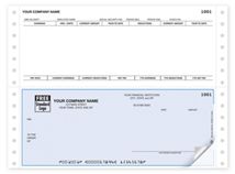 Continuous Bottom Payroll Check