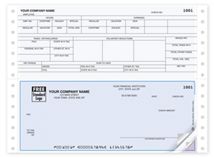 Continuous Bottom Payroll Check