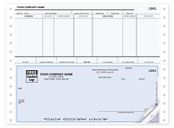 Continuous Bottom Payroll Check