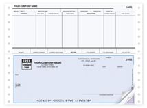 Continuous Bottom Payroll Check