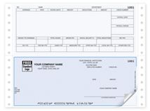 Continuous Bottom Payroll Check