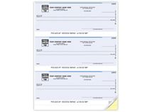 3 On A Page Laser Check Compatible with MYOB and More