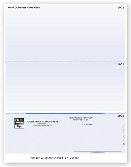 Laser Bottom Accounts Payable Check