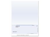 Laser Bottom Payroll Check, Unformatted 7.5 Voucher