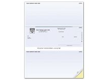 Laser Middle Checks, Compatible with Peachtree for Mac