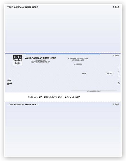 Laser Middle Multi-Purpose Checks