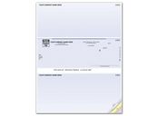 Laser Middle Checks, Compatible with Sage 50 - Peachtree