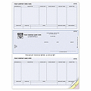 Laser Middle Checks, Accounts Payable, Sage 50 Peachtree Compatible DLM226