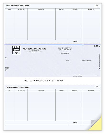 Laser Middle Checks, Accounts Payable, MAS Compatible