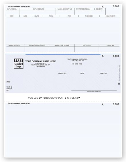 Laser Middle Payroll Check