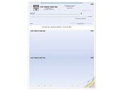 Laser Lined, Hole Punched Multipurpose Check