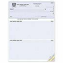 Lined Laser Check, Microsoft Office Accounting Compatible DLT124