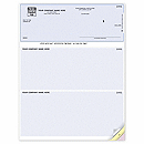 Unlined Laser Check, Microsoft Office Accounting Compatible DLT125