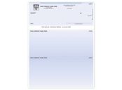 Unlined Laser Check, Microsoft Office Accounting Compatible