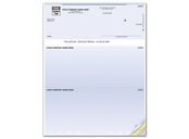 Laser Multi-Purpose Check, Unlined, Hole-Punched