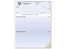 Laser Multi-Purpose Check, Unlined, Hole-Punched