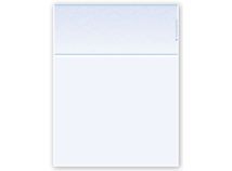 Laser Top Blank Check Stock, 7.5 Voucher