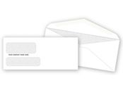Double Window Confidential Envelope 3-7/8 x 8-7/8