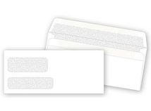 2-Window Confidential Self Seal Envelope 3-7/8 x 8-7/8