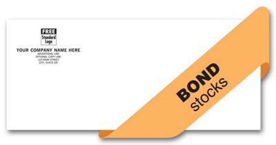 Value Envelope, self seal, 1 or 2 ink colors, bond stocks ENS500