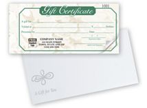 Ivory Marble Gift Certificate Snapsets