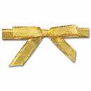Holiday Card Accessories Gold Ribbons GLDBOW