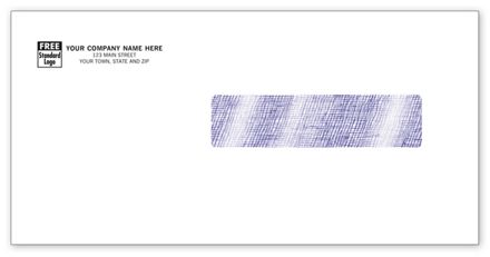 HCFA Imprinted Envelope, Right Window