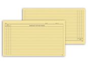 Continuation Exam Records, Single Sheet
