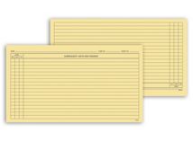Continuation Exam Records, Single Sheet