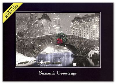 Business Holiday Cards - Cityscape H55928