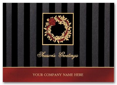 Business Holiday Cards - Dramatic Elegance H55944