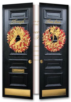 Business Holiday Cards - Welcoming H57945