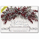Vibrant Swag Business Holiday Card H58202