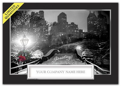 Wintry Cityscape Holiday Card H58207