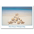 Discount Christmas Cards - Festive Shoreline H58856