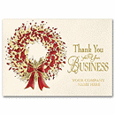 Grateful Sentiment Business Holiday Card H59107