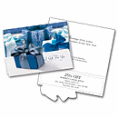 Business Holiday Cards - Packages In Blue H59321