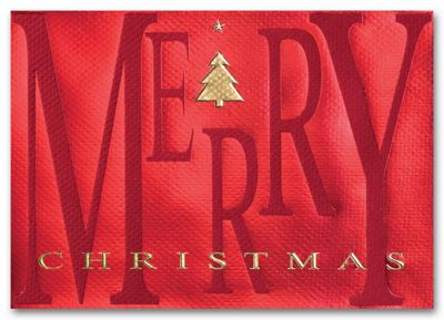 Business Christmas Cards - Merriment HH09028