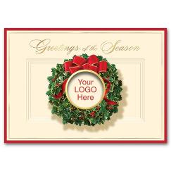 Wreath of Joy Holiday Card