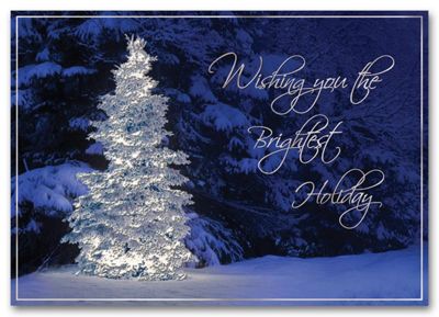 Glistening Wonder Holiday Card HH1625
