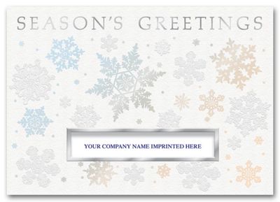 Sparkling Flurry Holiday Card HH1631