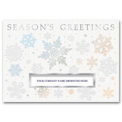 Sparkling Flurry Holiday Card