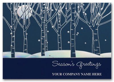 Serene Night Holiday Card HH1633